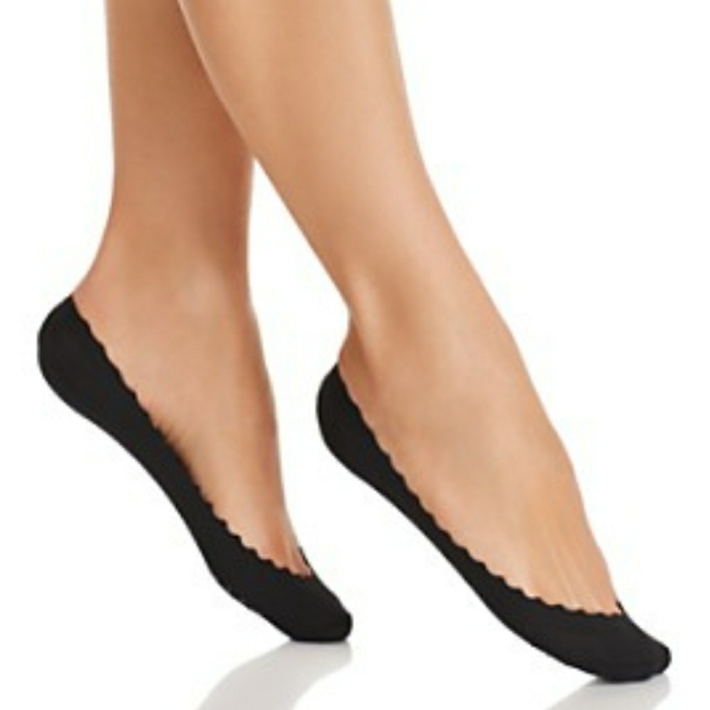 Kate Spade Scalloped Liner No Show Socks